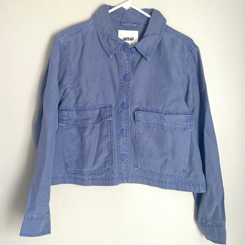 NWT Aerie Utility-Style Button Front Jacket (XS)